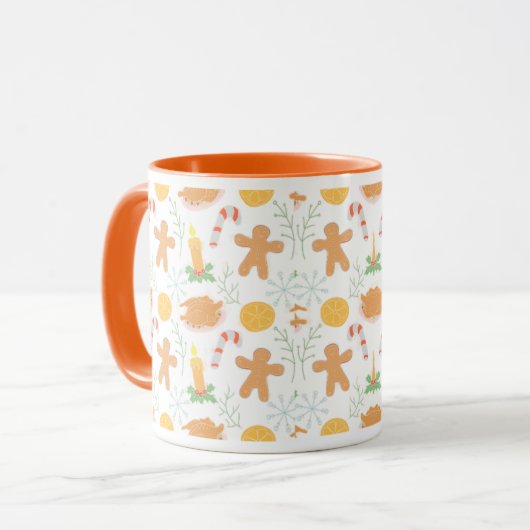 MugFall koffiemok | Rustieke pompoengewürz & Zweet Mok (Voorkant links)