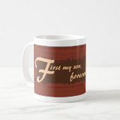 MugForever Mijn zoon Koffiemok (Voorkant links)