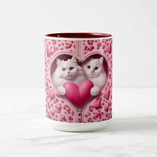Mugful of Love: Valentijnsdag Koffie Mok in Joy (Center)