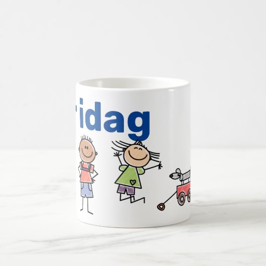 Mugg 5 år idag koffiemok (Center)