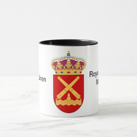 Mugg Amfibiekåren Royal Swedish Marines Mok (Midden)