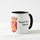 Mugg Amfibiekåren Royal Swedish Marines Mok (Voorkant rechts)