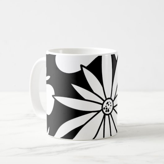 Mugg Blomsterform Koffiemok (Voorkant links)