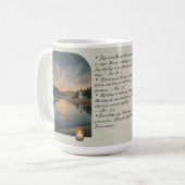 Mugg — Jesus räddar Koffiemok (Voorkant links)