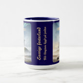 Mugg — Sverige fosterland Mok (Midden)