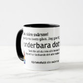 Mugg till svärsonen mok (Voorkant links)