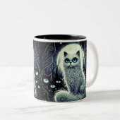 Mugg Tweekleurige Koffiemok (Voorkant rechts)