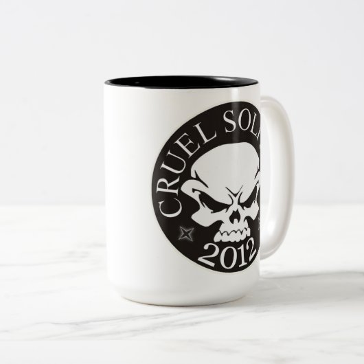 Mugg Tweekleurige Koffiemok (Voorkant rechts)