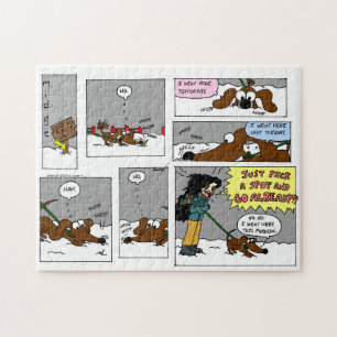 Mugge de perfecte vlek puzzel legpuzzel