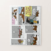 Mugge de perfecte vlek puzzel legpuzzel (Verticaal)