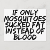 Muggen Briefkaart (Voorkant)