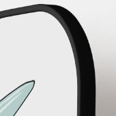 Muggen cartoon pickleball paddle (Links Detail)