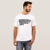 Muggen en Woodticks T-shirt (Voorkant volledig)