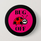 Muggen Uit Koelkastknop Ronde Button 7,6 Cm (Voorkant)
