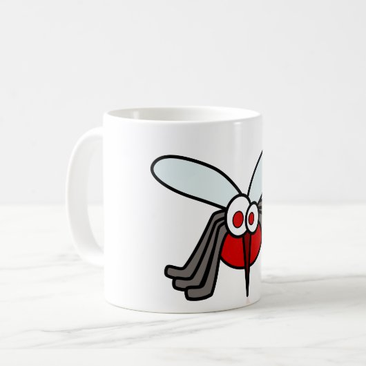 Muggenkarikatuur Mok (Voorkant links)