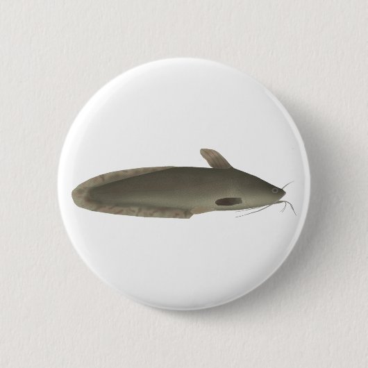 muggenmeerval ronde button 5,7 cm (Voorkant)