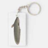 muggenmeerval sleutelhanger (achterkant)