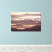 Muggenmist in het zuiden van Appalachian Canvas Afdruk (Insitu (Houten vloer))