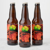 muggenontdekkingsreiziger bier etiket (Flessen)