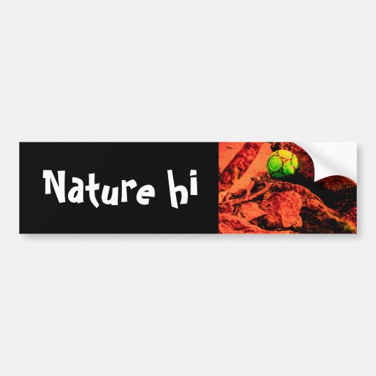 muggenontdekkingsreiziger bumpersticker (Voorkant)
