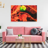 muggenontdekkingsreiziger canvas afdruk (Insitu (Woonkamer))