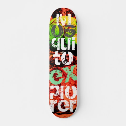 muggenontdekkingsreiziger skateboard (Voorkant)