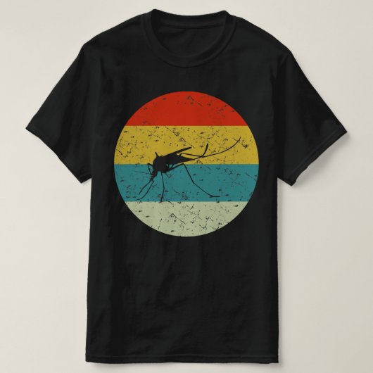 muggenretro  silhouette 70 s t-shirt (Design voorkant)