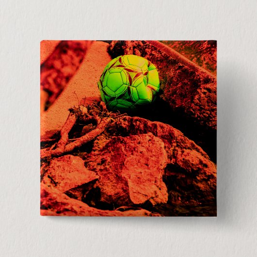 muggenverkenner vierkante button 5,1 cm (Voorkant)
