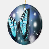 muggenvlinder keramisch ornament (Links)