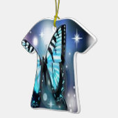 muggenvlinder keramisch ornament (Links)