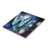 muggenvlinder tegeltje (Zijkant)