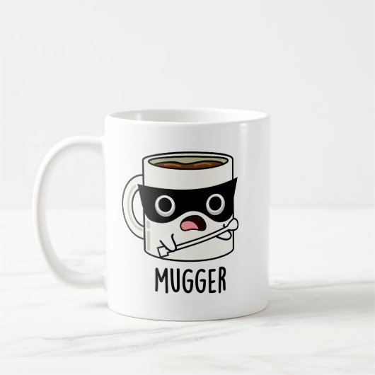 Mugger Grappige Mok Grappen  (Links)