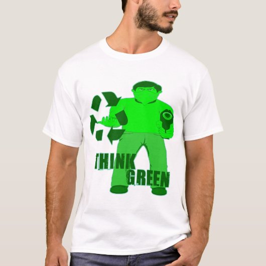 MUGGIN'HOOD - De Groene Mugger T-shirt (Voorkant)
