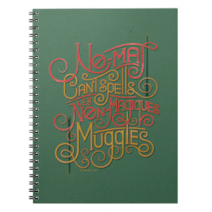 MUGGLE™ gelokaliseerde Grafische Vertalingen Notitieboek