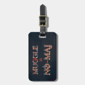 MUGGLE™ = NO-MAJ™ BAGAGELABEL (Voorkant verticaal)