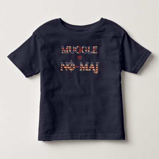 MUGGLE™ = NO-MAJ™ KINDER SHIRTS (Voorkant)