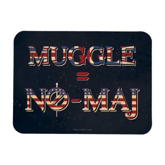 MUGGLE™ = NO-MAJ™ MAGNEET (Horizontaal)
