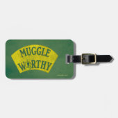 MUGGLE WORTHY™ BAGAGELABEL (Voorkant horizontaal)