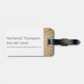 MUGGLE WORTHY™ Lock Bagagelabel (Achterkant horizontaal)