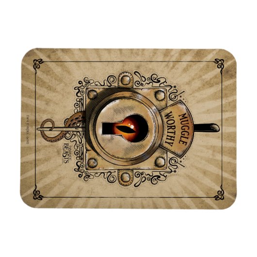 MUGGLE WORTHY™ Lock Magneet (Horizontaal)