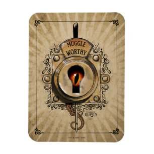 MUGGLE WORTHY™ Lock Magneet