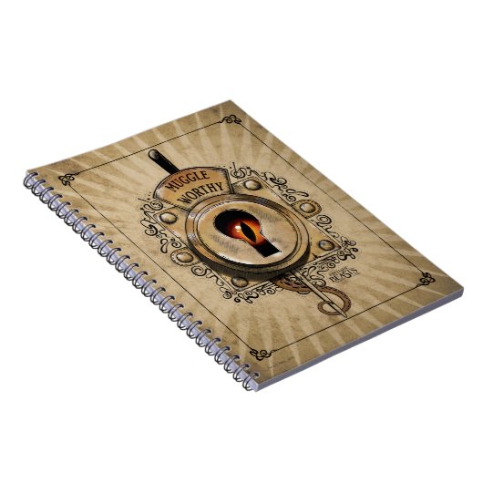 MUGGLE WORTHY™ Lock Notitieboek (Rechterzijde)