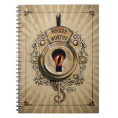 MUGGLE WORTHY™ Lock Notitieboek (Voorkant)