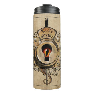 MUGGLE WORTHY™ Lock Thermosbeker
