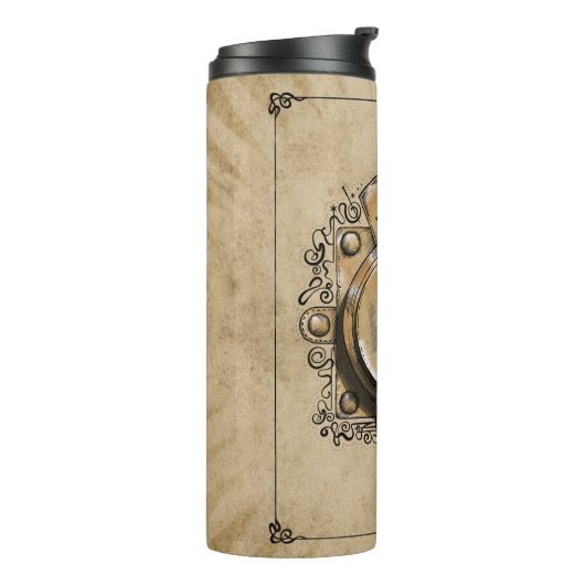 MUGGLE WORTHY™ Lock Thermosbeker (Gedraaid links)