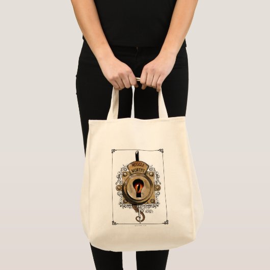 MUGGLE WORTHY™ Lock Tote Bag (Voorkant (product))