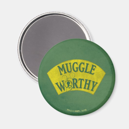 MUGGLE WORTHY™ MAGNEET (Voorkant / Achterkant)