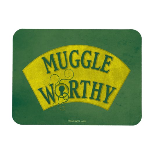 MUGGLE WORTHY™ MAGNEET (Horizontaal)