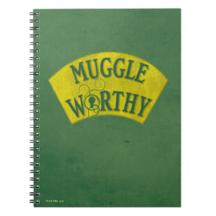 MUGGLE WORTHY™ NOTITIEBOEK