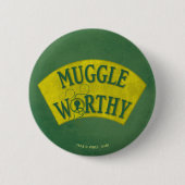 MUGGLE WORTHY™ RONDE BUTTON 5,7 CM (Voorkant)